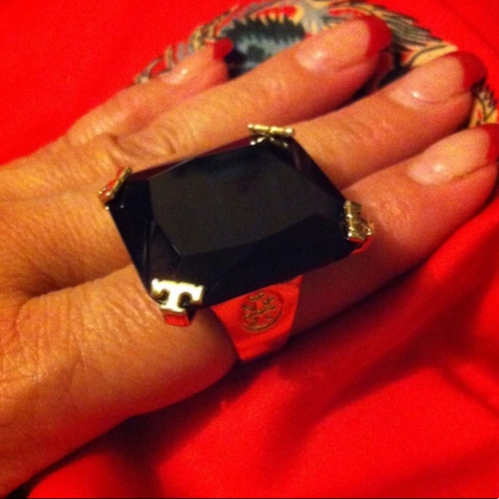 Authentic Tory Burch cocktail ring
